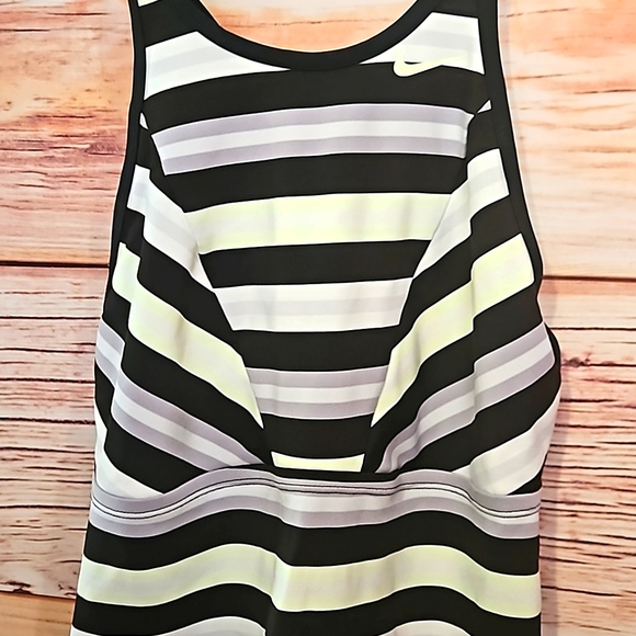 "NIKE" SPORTS OR SWIM TOP, WORN 2XS. LADIES LARGE - Picture 2 of 9